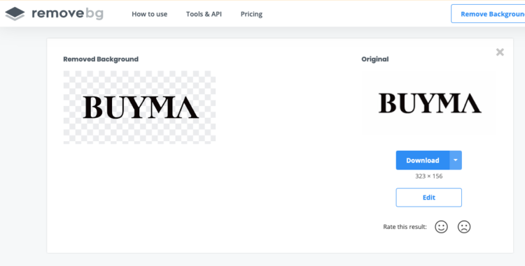 Buymaの商品画像で使うロゴの背景透過方法 画像加工 Buyma ツール Buyer Assist